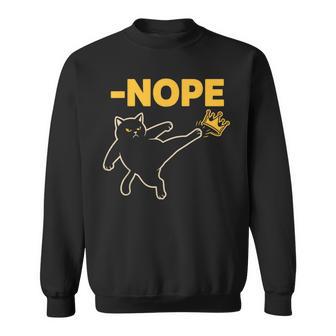 No Kings In America レトロ エッジの効いた抗議 スウェットシャツ - Kawaiitshirt