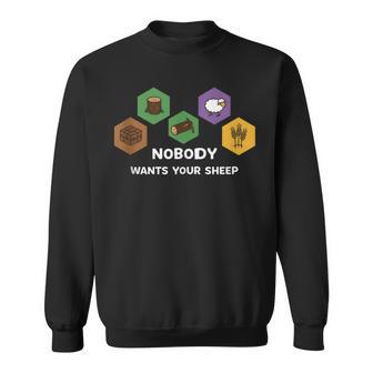 Nobody Wants Your Sheep Boardgame Player For Fun Tank Top Sweatshirt Unisex | Mazezy