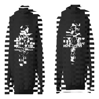 Nog-T-0004-悪魔-黒 スウェットシャツ - Kawaiitshirt