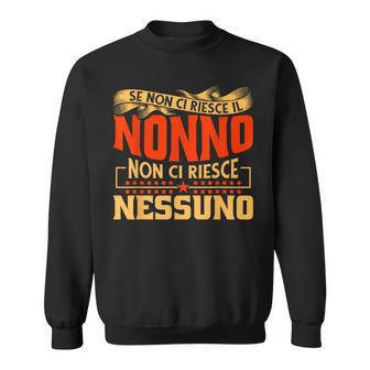 Nonno Festa Del Papà Divertentee Non Ci Riesce Il Nonno Felpa - Novitaregali