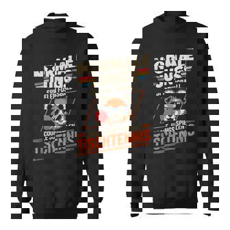 Normal Boys Playing Football Cool Boys Table Tennis Sweatshirt Unisex | Mazezy