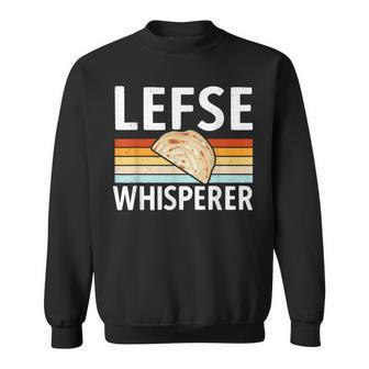 Norwegian Lefse Whisperer Baking Flatbread Sweatshirt - Monsterry