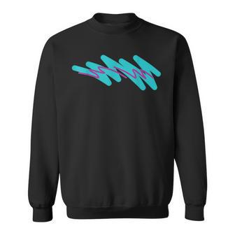 Nostalgic 90'S Minimal Jazzy Paper Cup Vaporwave Sweatshirt - Thegiftio UK