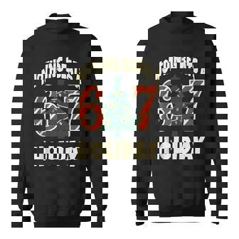 Nothing Beats A 6 7 Holiday 67 Ugly Christmas Meme Sweatshirt - Monsterry