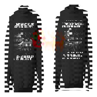 Nothing Beats A 6-7 Holiday Christmas Brain Rot Graphic Sweatshirt | Mazezy