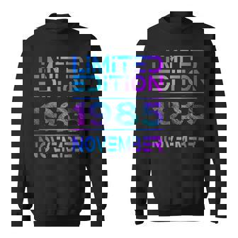 November 1985 Mann Frau 40 Geburtstag Limited Edition Sweatshirt - Geschenkecke