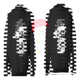 Number 6 67 Meme Santa Christmas Matching Group Costume Sweatshirt | Seseable CA