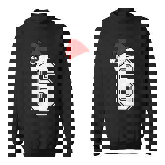 Number 6 Matching Six Seven 6 7 Meme 6 7 Christmas Costume Sweatshirt | Mazezy