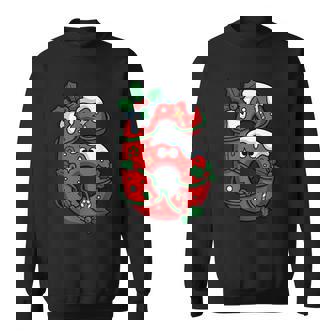 Number 6 Santa Costume Meme Christmas Matching Couple Ns Sweatshirt | Mazezy