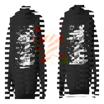Number 67 Christmas Candy 6 7 Six Seven 6 7 Matching Couples Sweatshirt - Thegiftio