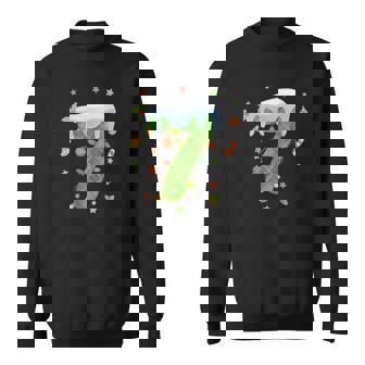 Number 67 Matching Christmas 6 7 Six Seven 6-7 Meme Couples Sweatshirt - Monsterry