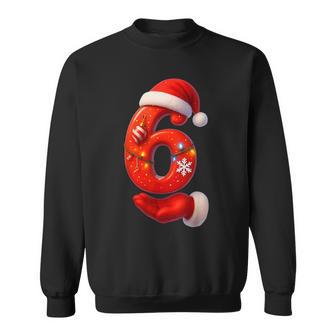 Number 67 Matching Six Seven 6 7 Meme 6 7 Christmas Costume Sweatshirt - Thegiftio UK