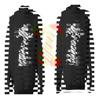 Number 7 Meme Saying 6 7 Six Seven Christmas Birthday Sweatshirt | Seseable CA