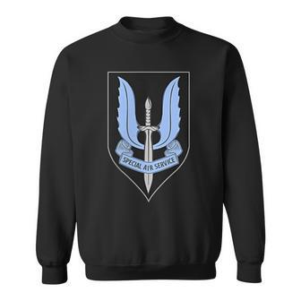 Nzsas ニュージーランド特殊部隊 航空連隊 バックプリント スウェットシャツ - Kawaiitshirt