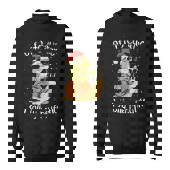 Off To Cause A Jolly Kerfuffle – Xmas Frog Sweatshirt - Thegiftio