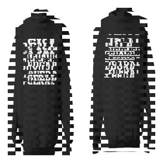 Official Cheerleader Bodyguard CHEERDAD Sweatshirt Unisex | Mazezy