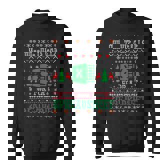 Oh This Calls For A Spreadsheet Christmas Ugly Sweater Excel Sweatshirt - Thegiftio