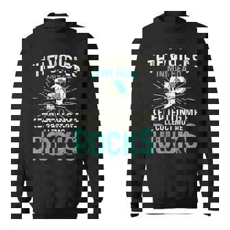 Theoices In My Head ロックコレクター ジオードハンター 地質学 スウェットシャツ - Kawaiitshirt