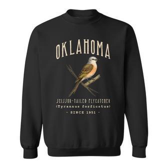 Oklahoma Scissor-Tailed Flycatcher Bird Sweatshirt Unisex | Mazezy