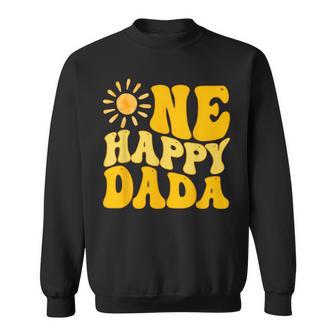 One Happy Dada Of The Birthday First Trip Around The Sun Sweatshirt - Thegiftio UK