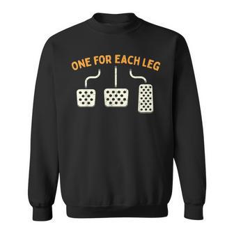 One For Each Leg Mechanic Car Lover Race Car Sweatshirt - Thegiftio UK