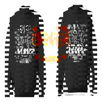 One Thankful Grandma Fall Autumn Thanksgiving Sweatshirt Unisex | Mazezy