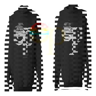 Op Ocean Vintage Pacific Ocean Beach Sun Palm Trees Retro Sweatshirt - Thegiftio