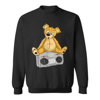 Ours En Peluche Dj Boombox Paran Franciscotreet Artist Zamiro Sweater e - Cadeauxyz