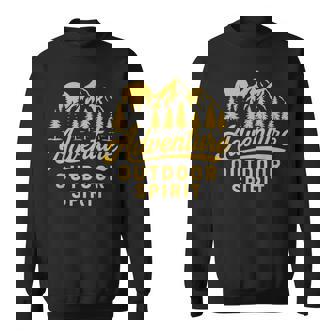 Outdoor Adventure Hiking Camping Mountaineering Mountains Sweatshirt Unisex | Mazezy