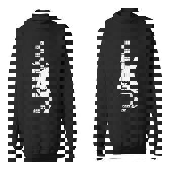 P ベースギター スウェットシャツ - Kawaiitshirt