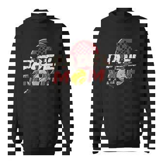 Padel Mom Padel Tennis Sport Racket & Ball Parent Athlete Sweatshirt Unisex | Mazezy