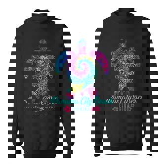 Panama City Beach Florida Sea Turtle Tie Dye Vacation Tank Top Sweatshirt Unisex | Mazezy