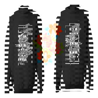 Panama Flowers Roses Pride Floral Souvenir Tank Top Sweatshirt Unisex | Mazezy