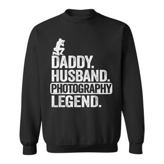 Papá Marido Fotografía Leyenda Papá Fotógrafo Divertido Camisa de entrenamiento - Regaloses
