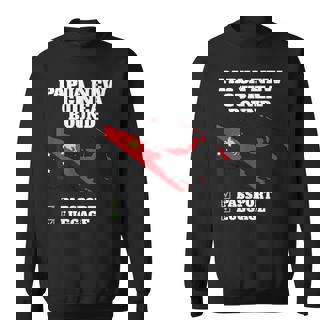 Papua New Guinea Bound Country Travel Papua New Guinean Sweatshirt Unisex | Mazezy