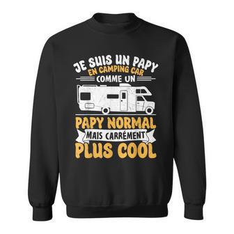Papy Camping Car Jeuis Un Papy En Campingcar Sweater e - Cadeauxyz