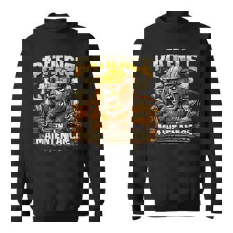 Patience En Maintenance Cadeau Homme Humour Original Drole Sweater e - Cadeauxyz