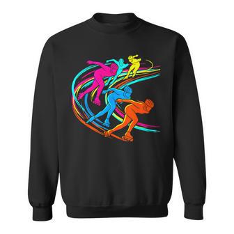 Patinaje Deelocidad En Línea Retrowave Camisa de entrenamiento - Regaloses