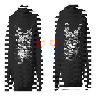 Patriotic Swaziland Tabby Cat Swazi Flag Sweatshirt Unisex | Mazezy