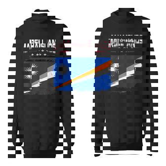 Patriotic Vintage Marshallese Flag Marshall Islands Sweatshirt Unisex | Mazezy