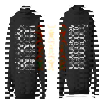 Penguin Christmas Santa Xmas Penguin Lover Sweatshirt - Thegiftio