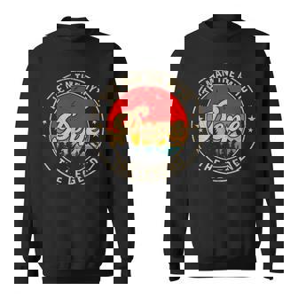 Pepe The Man The Myth The Legend Vintage Retro For Papa Sweatshirt Unisex | Mazezy