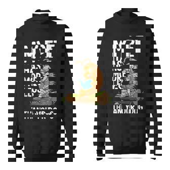 My Pet Has More Legs Than Your Dog Millipede Lover Tank Top Sweatshirt Unisex | Mazezy