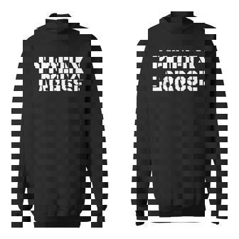 Phoenix Lacrosse Vintage Classic Lax Mascot Team Gear Sweatshirt - Thegiftio