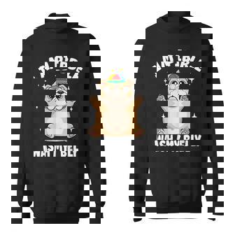 I Am Pibble Wash My Belly Pibble With Propeller Beanie Hat Sweatshirt Unisex | Mazezy