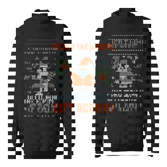 Picked The Wrong Elephant Ugly Christmas Sweatshirt Unisex | Mazezy