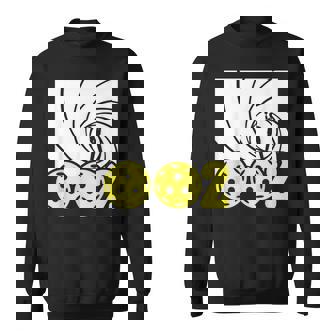 Pickleball 002 スパイパロディ 面白いピックルボールパドルプレーヤー スウェットシャツ - Kawaiitshirt