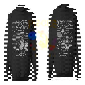 Pisces Facts Pisces Zodiac Sign Pisces Birthday Sweatshirt Unisex | Mazezy