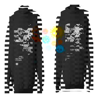 Pluto Planetistemaolar Planetas Enanos Astronauta Espacio Regalo Camisa de entrenamiento - Regaloses