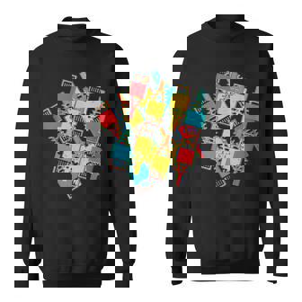 Pop Art Geek Retro RJ45 Ethernet Tank Top Sweatshirt Unisex | Mazezy